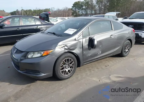 2012 Honda Civic Lx from USA, damaged, VIN 2HGFG3B56CH553673